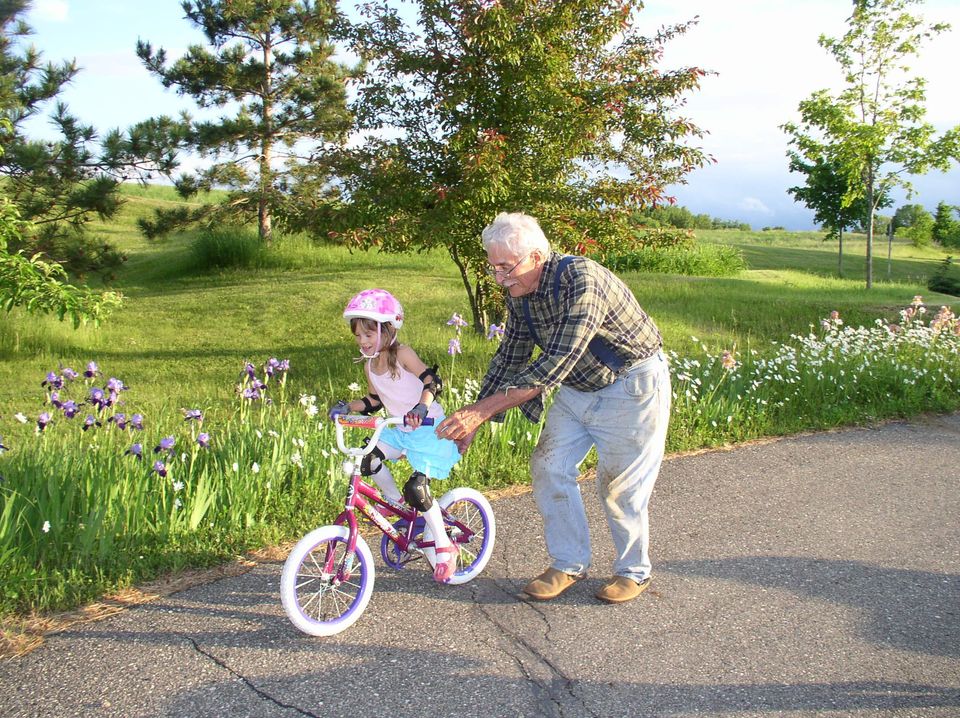 The same as learning how to ride a bike