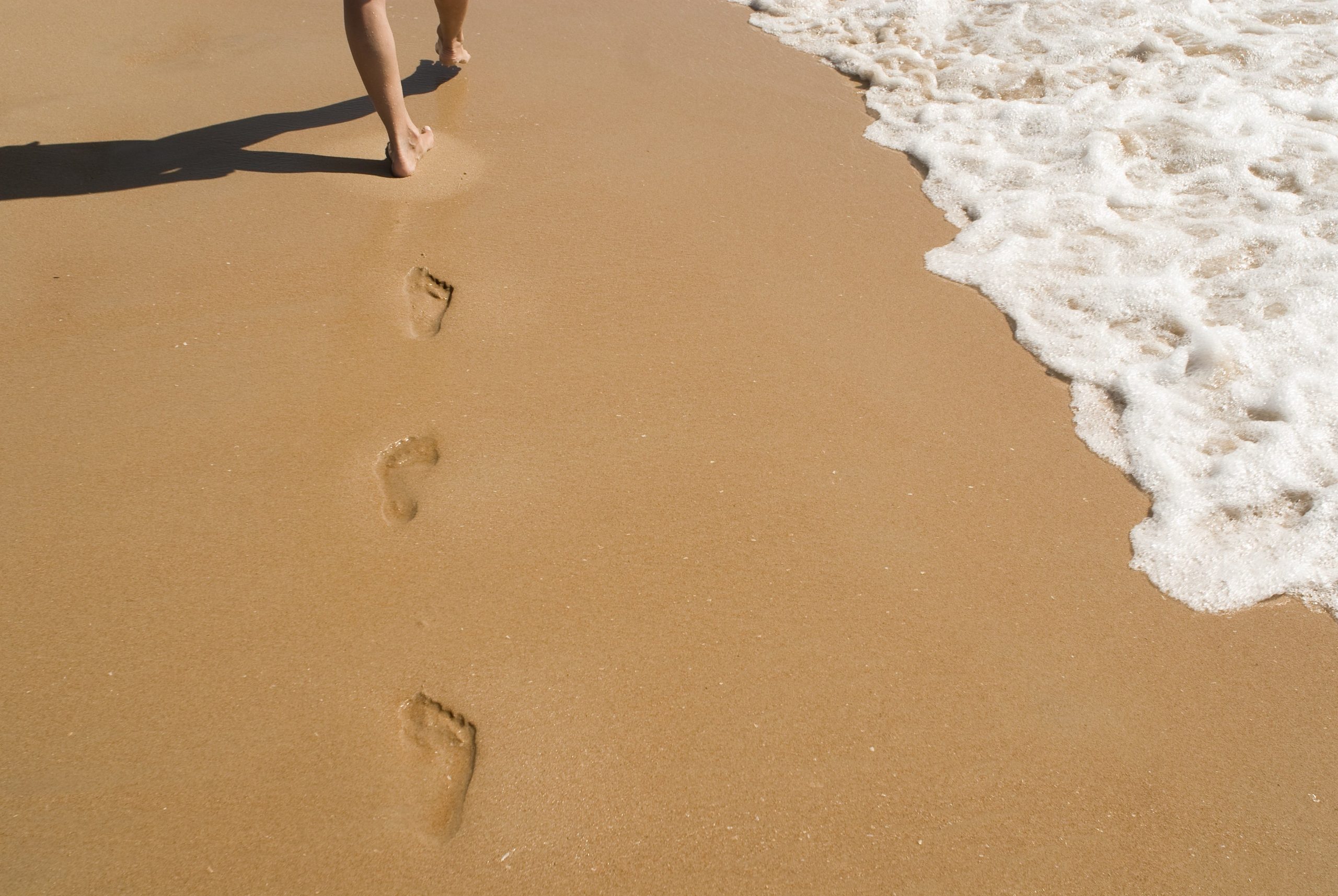 A walk in the sand