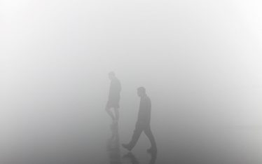 Lost in the fog.
