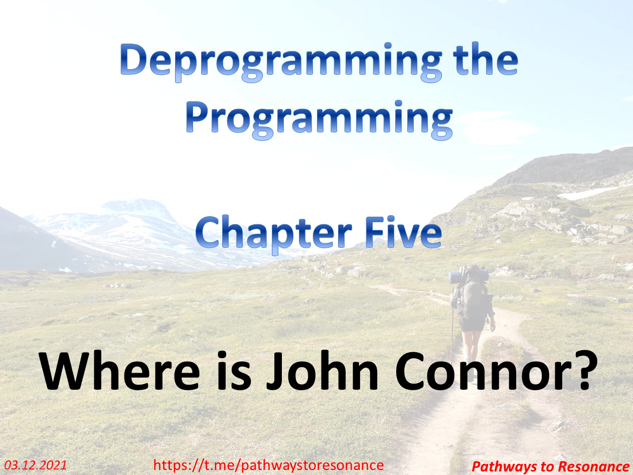 Deprogramming the programming Chapter Five Where is John Connor