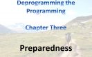 Deprogramming the programming Chapter Three Preparation