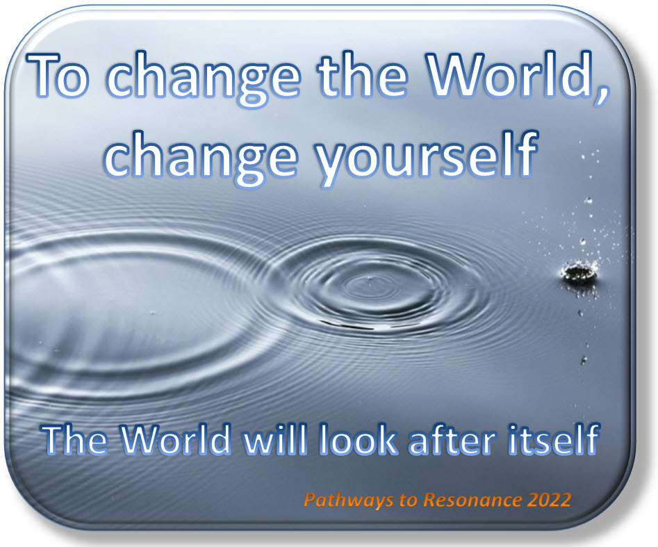To change the world