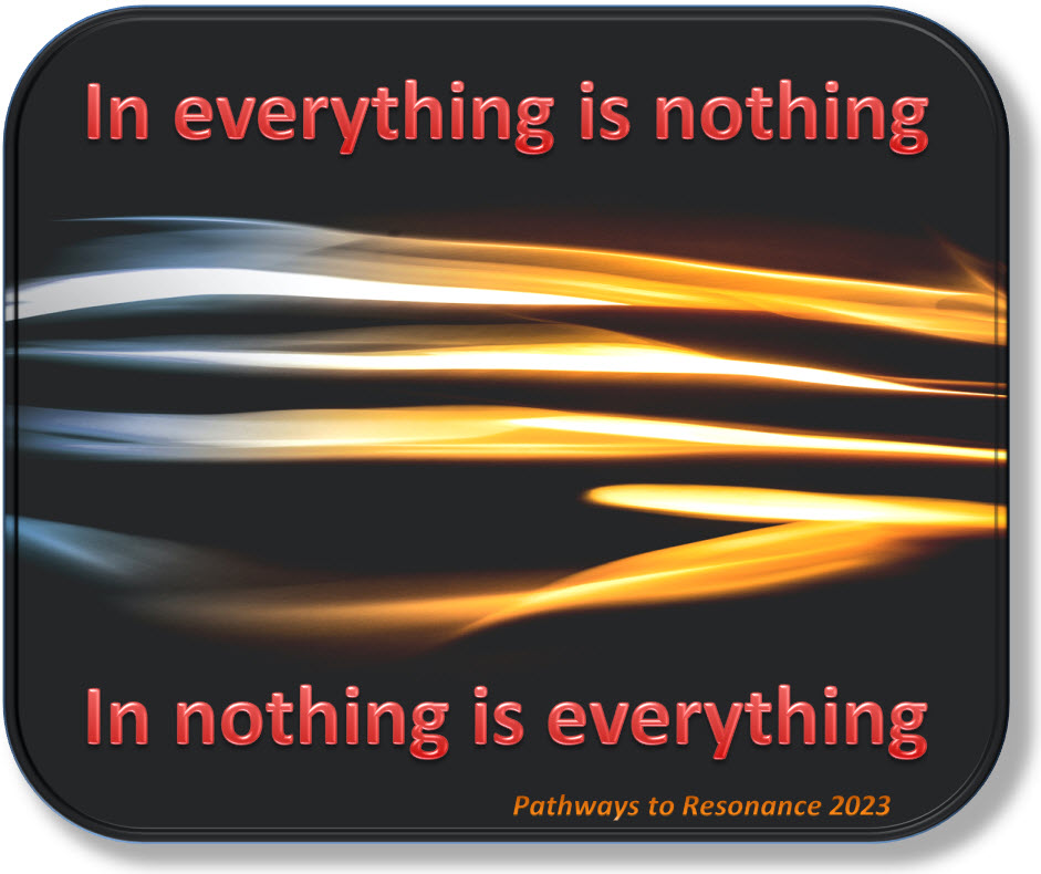 In everything is nothing