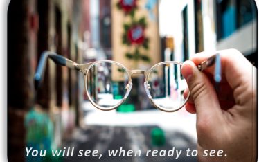 You will see when ready to see